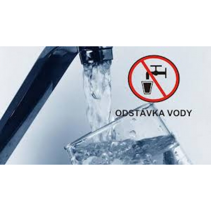 Odstávka vodovodného potrubia 