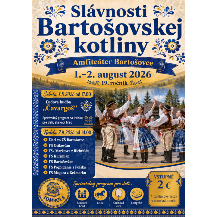 SLÁVNOSTI  BARTOŠOVSKEJ  KOTLINY